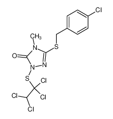 5-(4-chloro-benzylsulfanyl)-4-methyl-2-(1,1,2,2-tetrachloro-ethylsulfanyl)-2,4-dihydro-[1,2,4]triazol-3-one CAS:68320-46-7 manufacturer & supplier