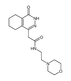 4-(N-(2-(morpholin-4-yl)ethyl)carbamoylmethyl)-5,6,7,8-tetrahydrophthalazin-1(2H)-one CAS:683203-50-1 manufacturer & supplier