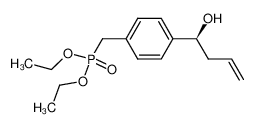 [4-((S)-1-Hydroxy-but-3-enyl)-benzyl]-phosphonic acid diethyl ester CAS:683209-00-9 manufacturer & supplier