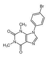 9-(4-bromo-phenyl)-1,3-dimethyl-3,9-dihydro-purine-2,6-dione CAS:68321-37-9 manufacturer & supplier