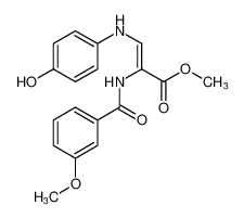 methyl (Z)-3-((4-hydroxyphenyl)amino)-2-(3-methoxybenzamido)acrylate CAS:683234-96-0 manufacturer & supplier