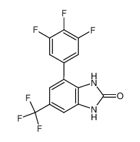 6-(trifluoromethyl)-4-(3,4,5-trifluorophenyl)-1,3-dihydro-2H-benzimidazol-2-one CAS:683241-24-9 manufacturer & supplier