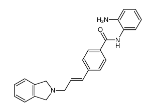 (E)-N-(2-aminophenyl)-4-(3-(isoindolin-2-yl)prop-1-en-1-yl)benzamide CAS:683246-59-5 manufacturer & supplier