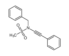 Methanesulfonamide, N-(phenylethynyl)-N-(phenylmethyl)- CAS:683246-90-4 manufacturer & supplier