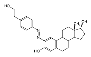 2-((4-(2-Hydroxyethyl)phenyl)azo)estra-1,3,5(10)-triene-3,17β-diol CAS:68325-06-4 manufacturer & supplier