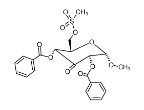 (2S,3S,5R,6R)-2-methoxy-6-(((methylsulfonyl)oxy)methyl)-4-oxotetrahydro-2H-pyran-3,5-diyl dibenzoate CAS:68325-68-8 manufacturer & supplier