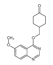 4-(6-methoxy-quinazolin-4-yloxymethyl)-cyclohexanone CAS:683269-73-0 manufacturer & supplier