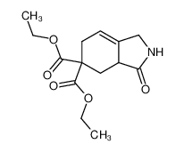 3-oxo-1,2,3,3a,4,6-hexahydro-isoindole-5,5-dicarboxylic acid diethyl ester CAS:68327-18-4 manufacturer & supplier