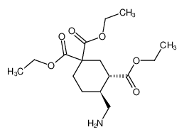 (3S,4S)-4-Aminomethyl-cyclohexane-1,1,3-tricarboxylic acid triethyl ester CAS:68327-37-7 manufacturer & supplier