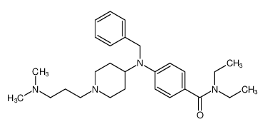 4-(benzyl(1-(3-(dimethylamino)propyl)piperidin-4-yl)amino)-N,N-diethylbenzamide CAS:683271-53-6 manufacturer & supplier