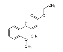 2-Butenoic acid, 3-[(2-methoxyphenyl)amino]-, ethyl ester, (2Z)- CAS:683273-29-2 manufacturer & supplier