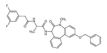 (S)-N-(2-Benzyloxy-5-methyl-6-oxo-6,7-dihydro-5H-dibenzo[b,d]azepin-7-yl)-2-[2-(3,5-difluoro-phenyl)-acetylamino]-propionamide CAS:683277-97-6 manufacturer & supplier