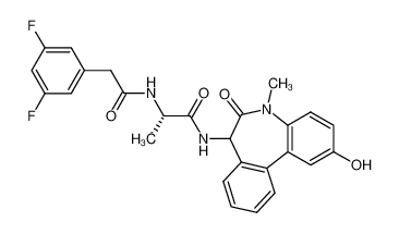 (S)-2-[2-(3,5-Difluoro-phenyl)-acetylamino]-N-(2-hydroxy-5-methyl-6-oxo-6,7-dihydro-5H-dibenzo[b,d]azepin-7-yl)-propionamide CAS:683278-00-4 manufacturer & supplier