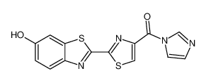 1H-Imidazole, 1-[[2-(6-hydroxy-2-benzothiazolyl)-4-thiazolyl]carbonyl]- CAS:683278-14-0 manufacturer & supplier