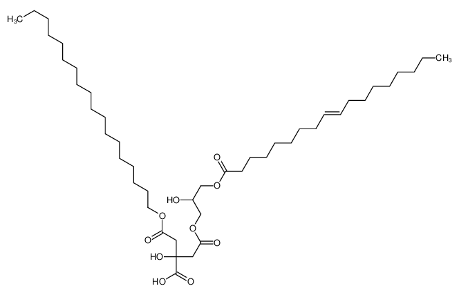 2-hydroxy-2-[2-[2-hydroxy-3-[(E)-octadec-9-enoyl]oxypropoxy]-2-oxoethyl]-4-octadecoxy-4-oxobutanoic acid CAS:68332-80-9 manufacturer & supplier