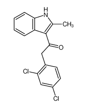 2-(2,4-dichlorophenyl)-1-(2-methyl-1H-indol-3-yl)ethanone CAS:6834-49-7 manufacturer & supplier