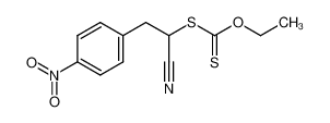 Dithiocarbonic acid S-[1-cyano-2-(4-nitro-phenyl)-ethyl] ester O-ethyl ester CAS:68342-68-7 manufacturer & supplier