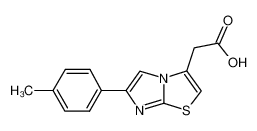 (6-P-TOLYL-IMIDAZO[2,1-B]THIAZOL-3-YL)-ACETIC ACID CAS:68347-94-4 manufacturer & supplier