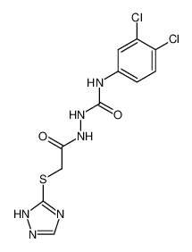 (1H-[1,2,4]triazol-3-ylsulfanyl)-acetic acid N'-(3,4-dichloro-phenylcarbamoyl)-hydrazide CAS:68350-38-9 manufacturer & supplier