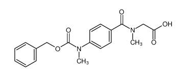 N-(4-(((benzyloxy)carbonyl)(methyl)amino)benzoyl)-N-methylglycine CAS:68352-77-2 manufacturer & supplier