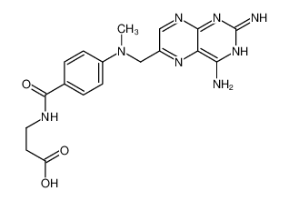 3-[[4-[(2,4-diaminopteridin-6-yl)methyl-methylamino]benzoyl]amino]propanoic acid CAS:68352-93-2 manufacturer & supplier