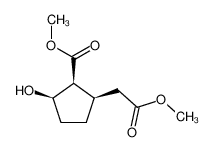 (1R,2S,3R)-3-Hydroxy-2-(methoxycarbonyl)cyclopentanessigsaeure-methylester CAS:68366-27-8 manufacturer & supplier