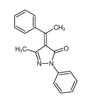 5-methyl-2-phenyl-4-(1-phenyl-ethylidene)-2,4-dihydro-pyrazol-3-one CAS:68370-82-1 manufacturer & supplier