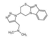 [3-(3,4-dihydro-2H-benzo[4,5]imidazo[2,1-b][1,3]thiazin-3-yl)-3H-[1,2,3]triazol-4-ylmethyl]-dimethyl-amine CAS:68371-85-7 manufacturer & supplier