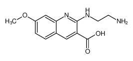 3-Quinolinecarboxylic acid, 2-[(2-aminoethyl)amino]-7-methoxy- CAS:683749-71-5 manufacturer & supplier