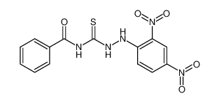 N-(2-(2,4-dinitrophenyl)hydrazine-1-carbonothioyl)benzamide CAS:683754-19-0 manufacturer & supplier