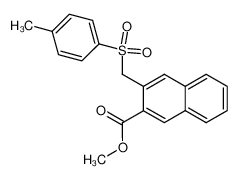 3-(Toluene-4-sulfonylmethyl)-naphthalene-2-carboxylic acid methyl ester CAS:68376-33-0 manufacturer & supplier