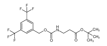 tert-butyl 3-((((3,5-bis(trifluoromethyl)benzyl)oxy)carbonyl)amino)propanoate CAS:683760-90-9 manufacturer & supplier