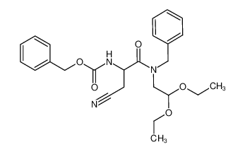 benzyl (1-(benzyl(2,2-diethoxyethyl)amino)-3-cyano-1-oxopropan-2-yl)carbamate CAS:683760-94-3 manufacturer & supplier