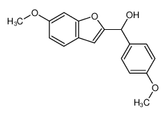 (6-methoxybenzofuran-2-yl)(4-methoxyphenyl)methanol CAS:683764-15-0 manufacturer & supplier