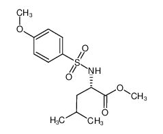 methyl ((4-methoxyphenyl)sulfonyl)-L-leucinate CAS:68377-64-0 manufacturer & supplier