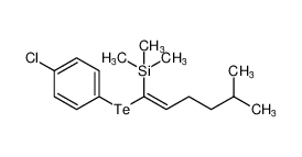 Silane, [(1E)-1-[(4-chlorophenyl)telluro]-5-methyl-1-hexenyl]trimethyl- CAS:683772-04-5 manufacturer & supplier