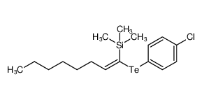 Silane, [(1E)-1-[(4-chlorophenyl)telluro]-1-octenyl]trimethyl- CAS:683772-07-8 manufacturer & supplier