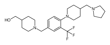 (1-(4-(4-(pyrrolidin-1-ylmethyl)piperidin-1-yl)-3-(trifluoromethyl)benzyl)piperidin-4-yl)methanol CAS:683772-83-0 manufacturer & supplier