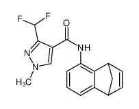 3-(difluoromethyl)-N-(1,4-dihydro-1,4-methanonaphthalen-5-yl)-1-methyl-1H-pyrazole-4-carboxamide CAS:683776-99-0 manufacturer & supplier