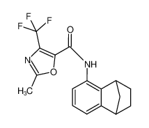 2-methyl-N-(1,2,3,4-tetrahydro-1,4-methanonaphthalen-5-yl)-4-(trifluoromethyl)oxazole-5-carboxamide CAS:683777-30-2 manufacturer & supplier