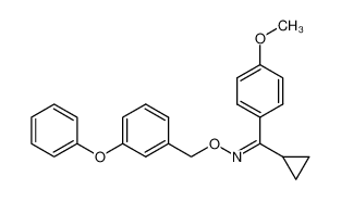 Cyclopropyl-(4-methoxy-phenyl)-methanone O-(3-phenoxy-benzyl)-oxime CAS:68379-23-7 manufacturer & supplier