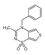 4-benzyl-3-methyl-4H-thieno[3,4-e][1,2,4]thiadiazine 1,1-dioxide CAS:683793-80-8 manufacturer & supplier