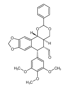 (4aR,5R,6R,11bR)-2-Phenyl-6-(3,4,5-trimethoxy-phenyl)-4a,5,6,11b-tetrahydro-4H-1,3,8,10-tetraoxa-cyclopenta[b]phenanthrene-5-carbaldehyde CAS:683805-32-5 manufacturer & supplier