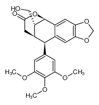 (5R,9R,10R,12R)-12-(hydroxymethyl)-10-(3,4,5-trimethoxyphenyl)-5,8,9,10-tetrahydro-7H-5,9-methano[1,3]dioxolo[4',5':4,5]benzo[1,2-c]oxocin-7-one CAS:683805-42-7 manufacturer & supplier