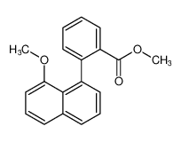 Benzoic acid, 2-(8-methoxy-1-naphthalenyl)-, methyl ester CAS:683811-32-7 manufacturer & supplier