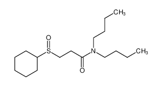 Propanamide, N,N-dibutyl-3-(cyclohexylsulfinyl)- CAS:683814-22-4 manufacturer & supplier