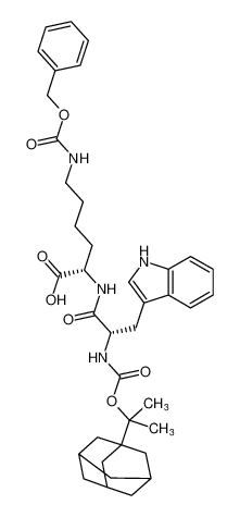 L-Lysine,N2-[N-[(1-methyl-1-tricyclo[3.3.1.13,7]dec-1-ylethoxy)carbonyl]-L-tryptophyl]-N6-[(phenylmethoxy)carbonyl]- CAS:68388-92-1 manufacturer & supplier