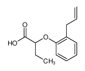 2-(o-allylphenoxy)butanoic acid CAS:6839-30-1 manufacturer & supplier