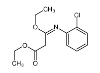 ethyl 3-(2-chlorophenyl)imino-3-ethoxypropanoate CAS:68394-61-6 manufacturer & supplier