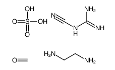 2-cyanoguanidine,ethane-1,2-diamine,formaldehyde,sulfuric acid CAS:68400-14-6 manufacturer & supplier